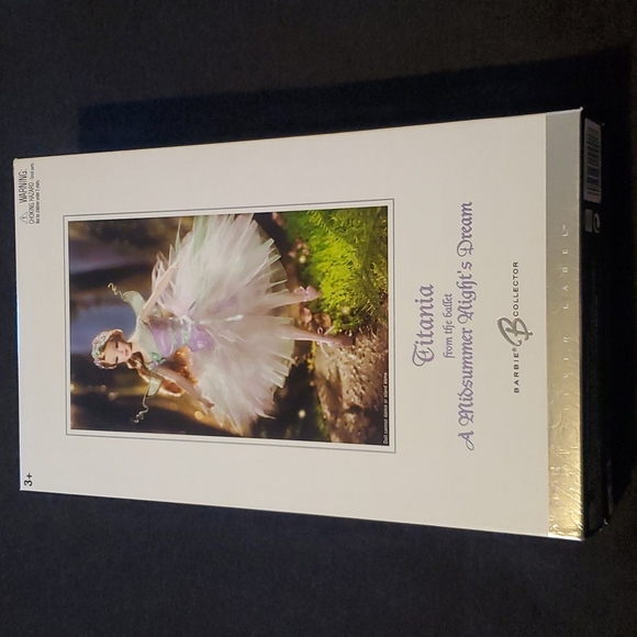 Barbie as Titania From A Midsummer Nights Dream. SILVER LABEL New - Picture 1 of 15